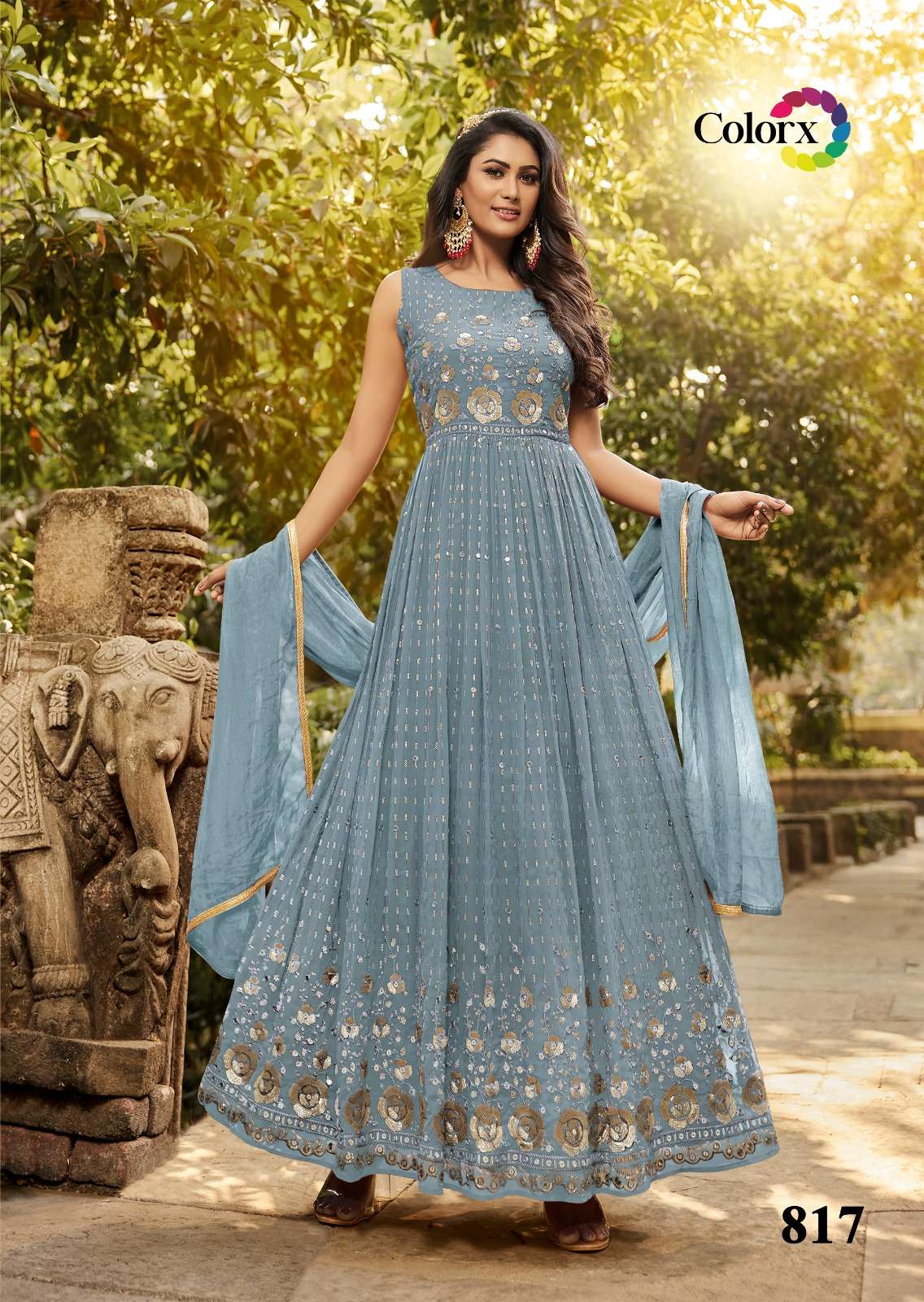 Colorx Readymade Long Kurtis Collection