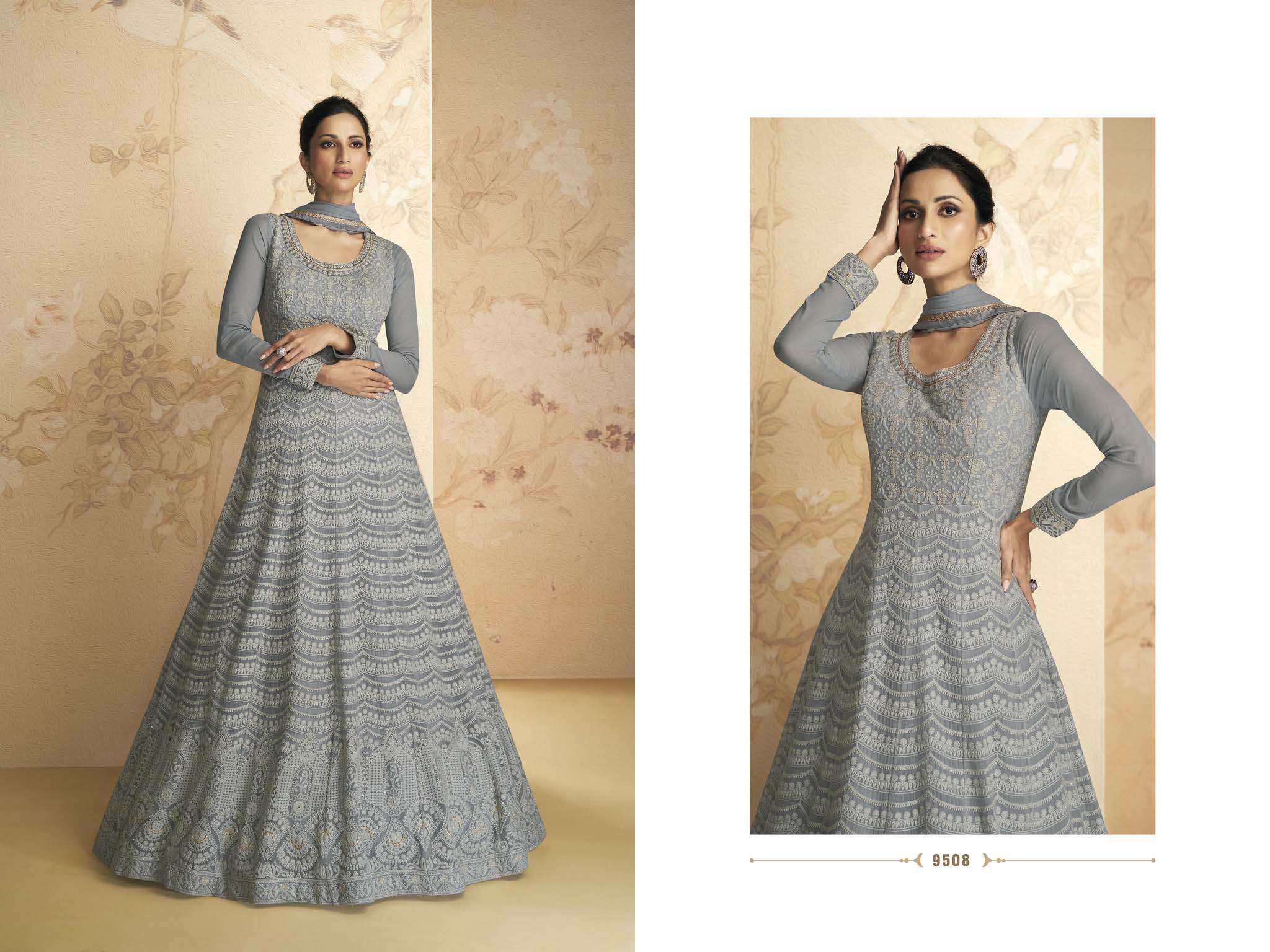 Maitra Fashion Surat Anarkali Gown Price in India - Buy Maitra Fashion Surat  Anarkali Gown online at Flipkart.com