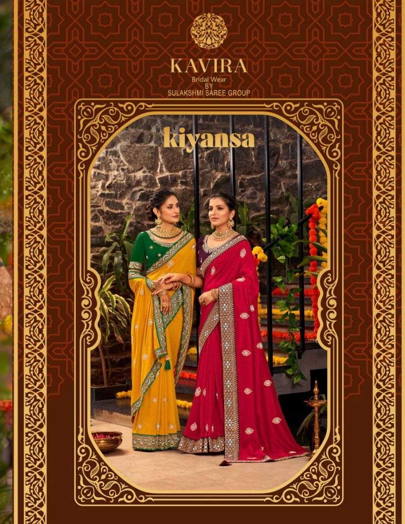 Kavira Kiyansa Silk Sarees wholesaler in surat