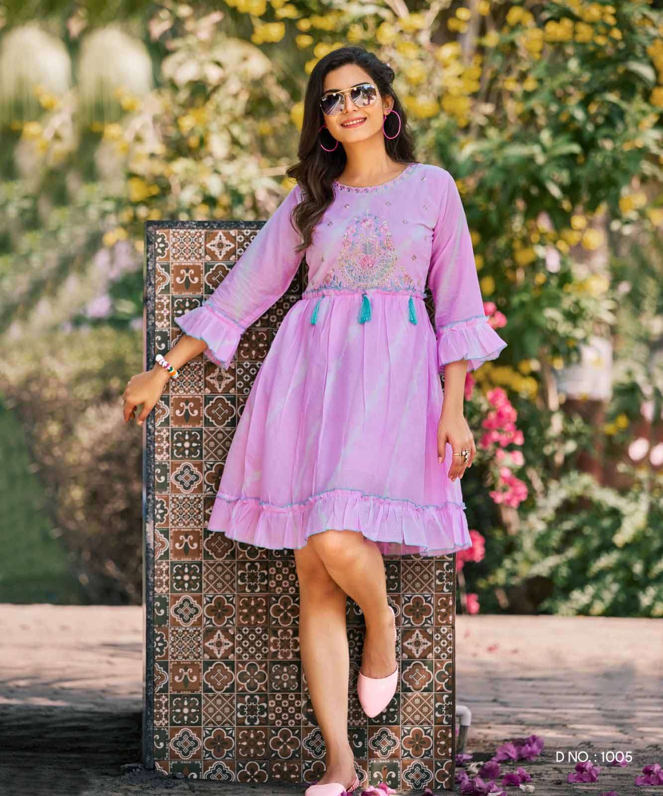 Rangjyot Rich Girl Pure Cotton Tunic Wholesale Collection