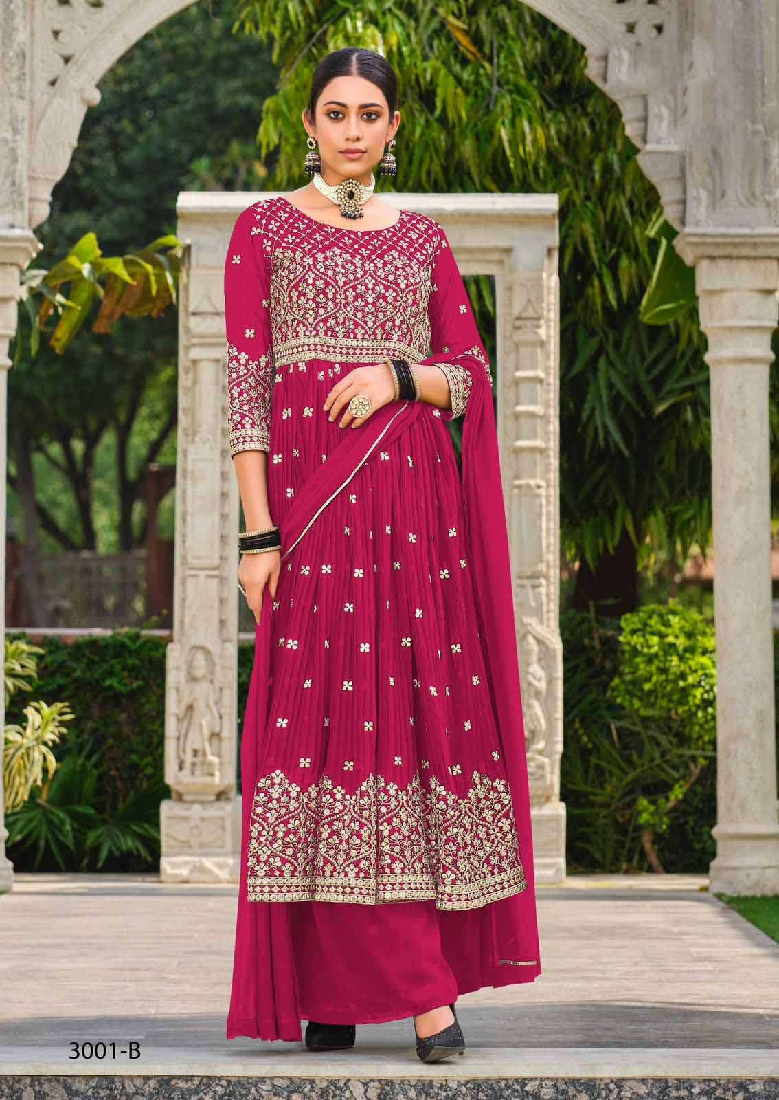 Senhora Rumana faux georgette Readymade Suits Wholesale Collection