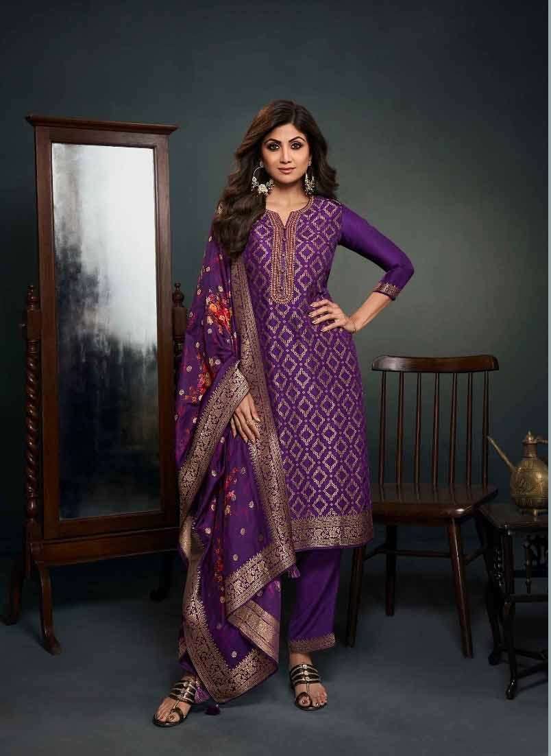  Viradi Vatsam Shilpa vol 6 Pure Viscose Dola Readymade Kurtis pant dupatta wholesaler