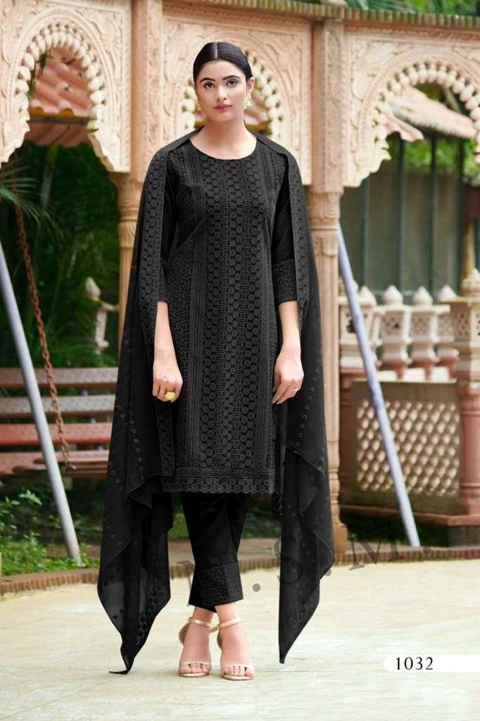 Straight 3/4th Sleeve Ladies Party Wear Lucknowi Chikan Georgette Kurti,  Size: 38-44, Wash Care: Handwash in Kanpur at best price by V Tradition -  Justdial