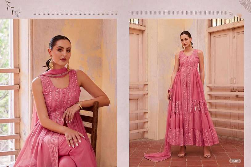 gulbahar vol 4 alizeh readymade Elements of traditional Indian clothing with Western styles