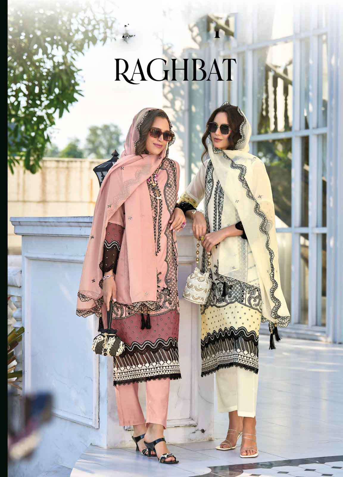 ragbhat zaveri soft organza with fancy embroidery pakistani style salwar kameez