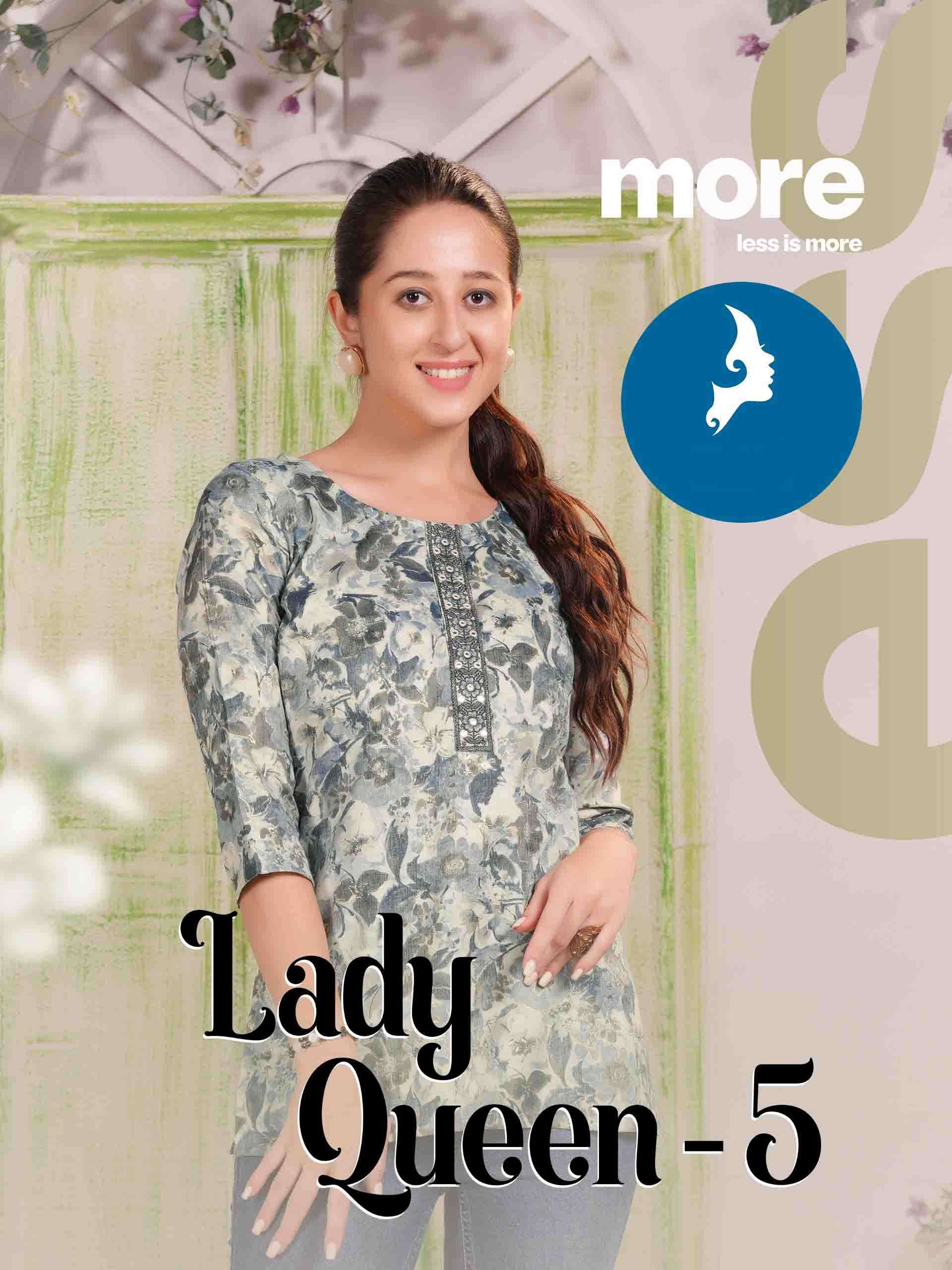 buy online Exclusive lady queen vol 5 by kaya fancy capsule print short tops collection