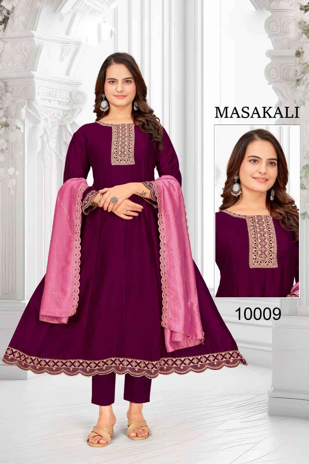 Buy Online Masakali Hariyaali Anarkali Style Kurti with Beautiful colours and design at krisha creation