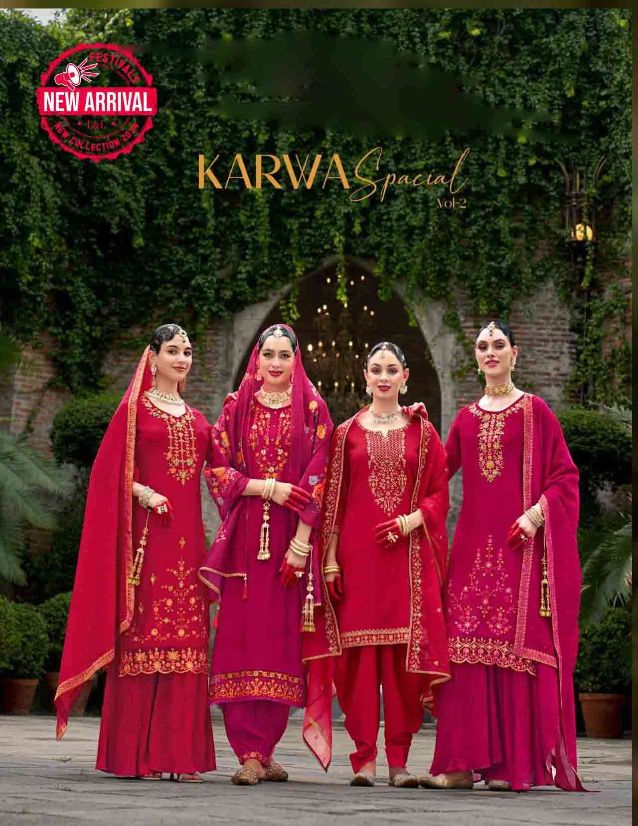 karwa special 2 lily lali Exclusive Karwa Chauth Festive Collection Dresses For Women