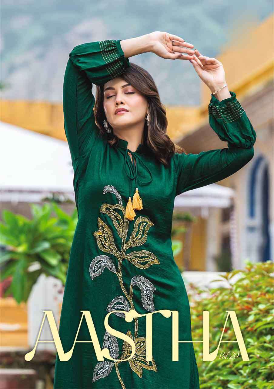 Aastha vol 20 18 attitude Fancy Partywear Festive Collection for Diwali Festival