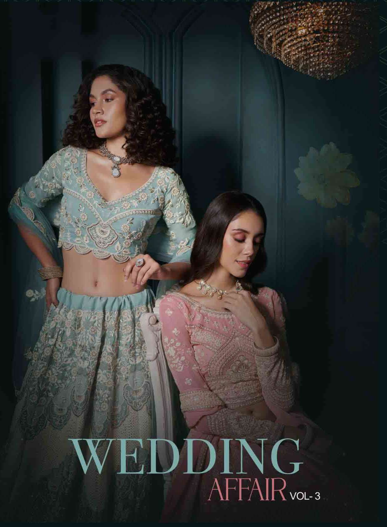 Wedding Affairs vol 3 Alizeh Wedding Collection Lehnega Choli at krisha creation