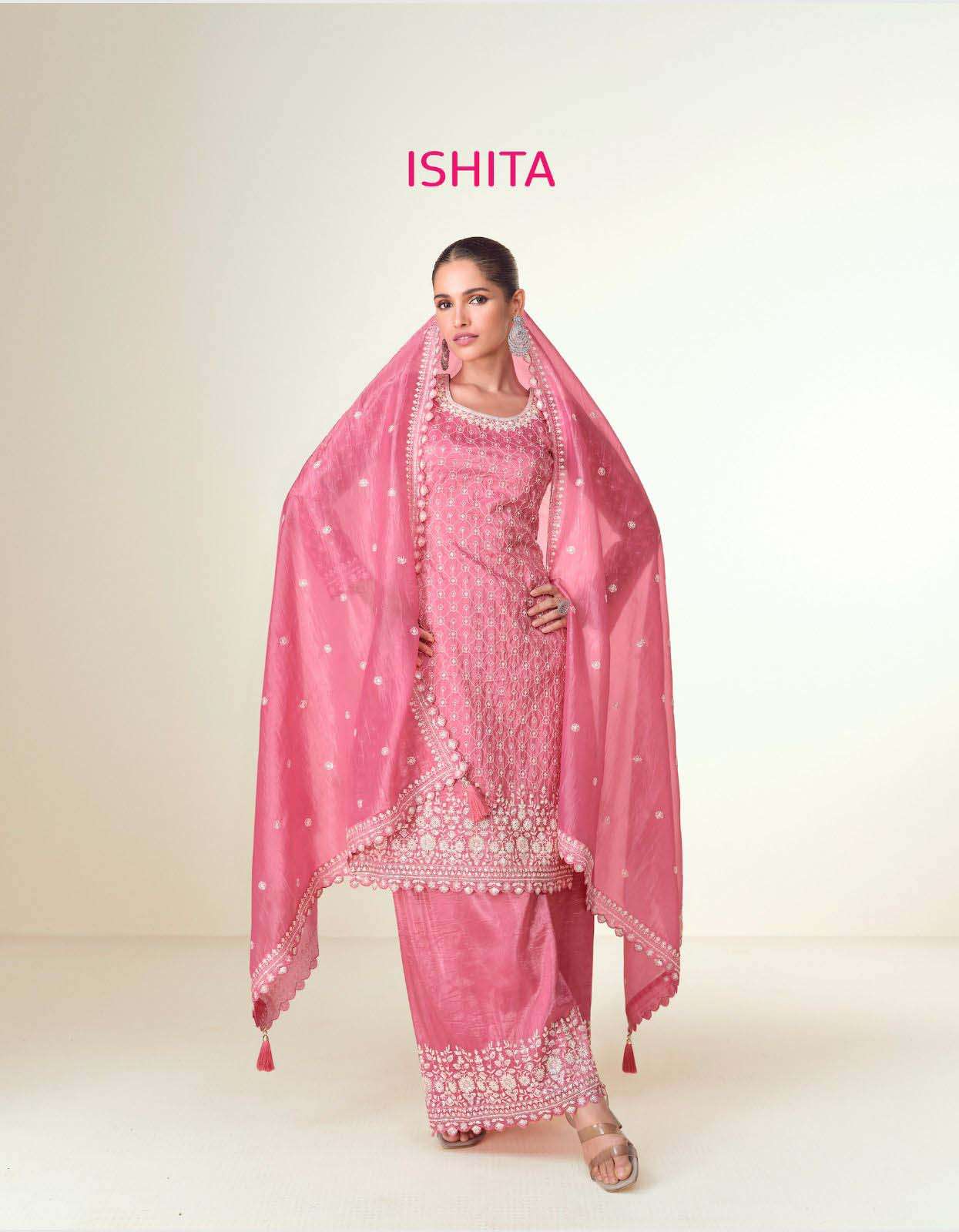 Ishita Aashirwad Premium Luxury Collection Readymade Salwar Suit Online at Krisha creation