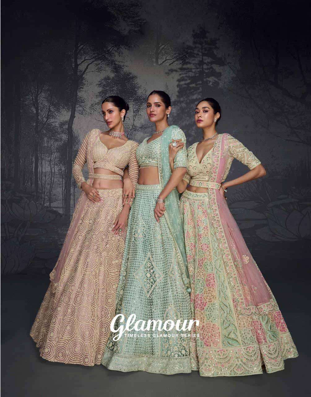 Sayuri Glamour Exclusive Wedding Collection Readymade Lehenga Choli Online Available at Krisha creation