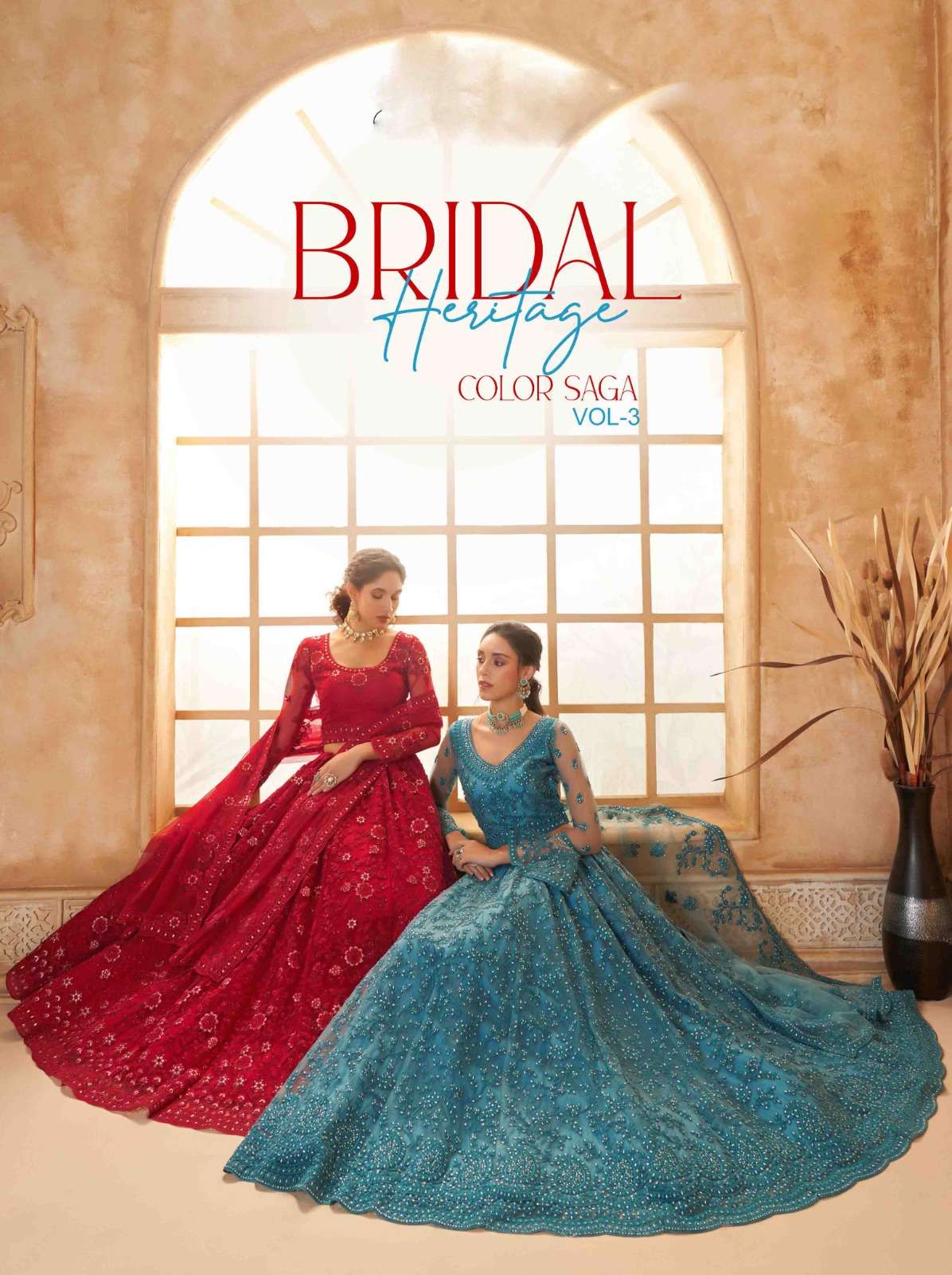Alizeh Bridal Heritage Vol 3 Color Saga Exquisite Designer Lehenga Choli Collection
