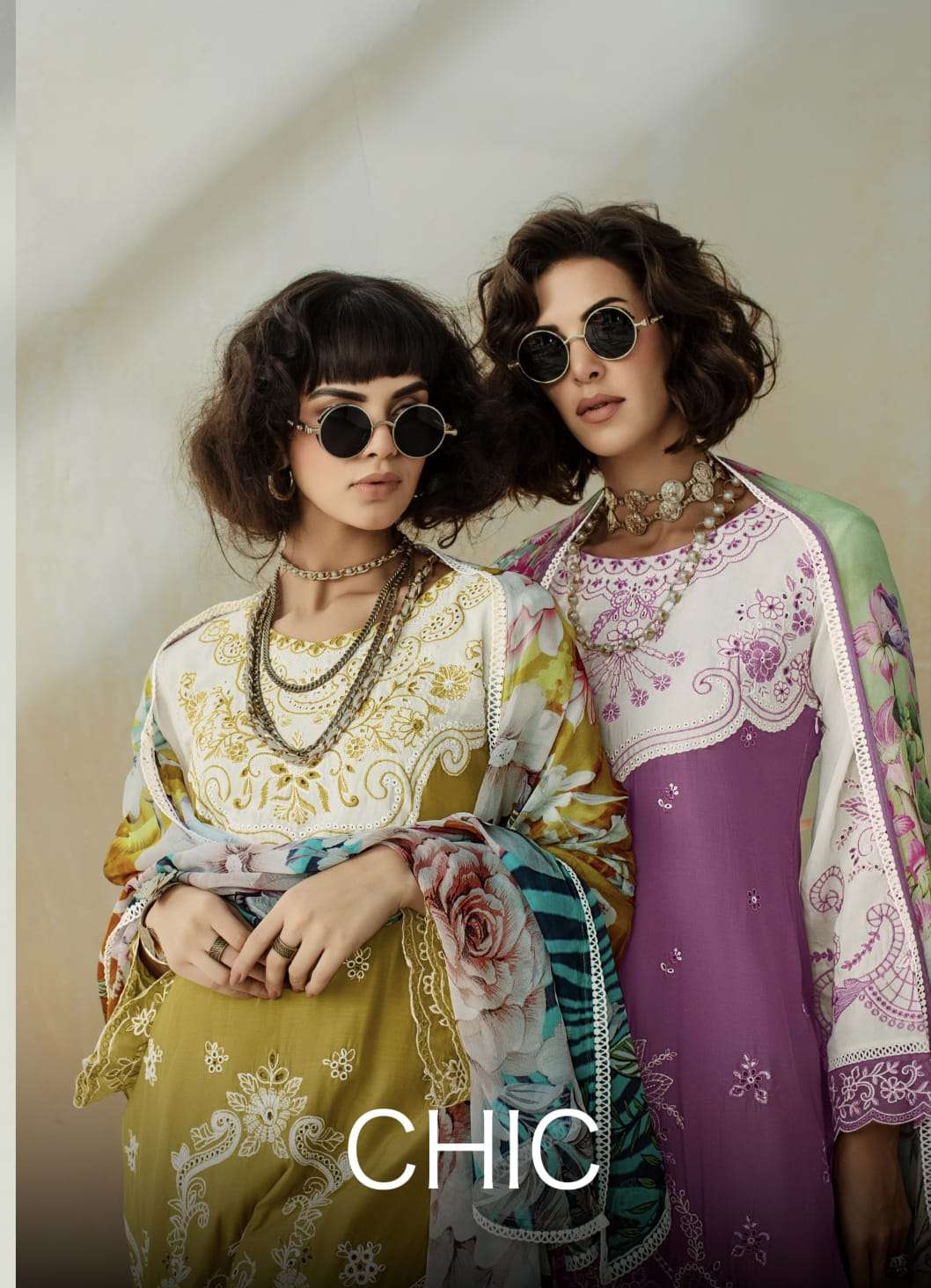 Chic Heer Kimora Pure Muslin Premium Pakistani Style Salwar Suit Online at Krisha Creation