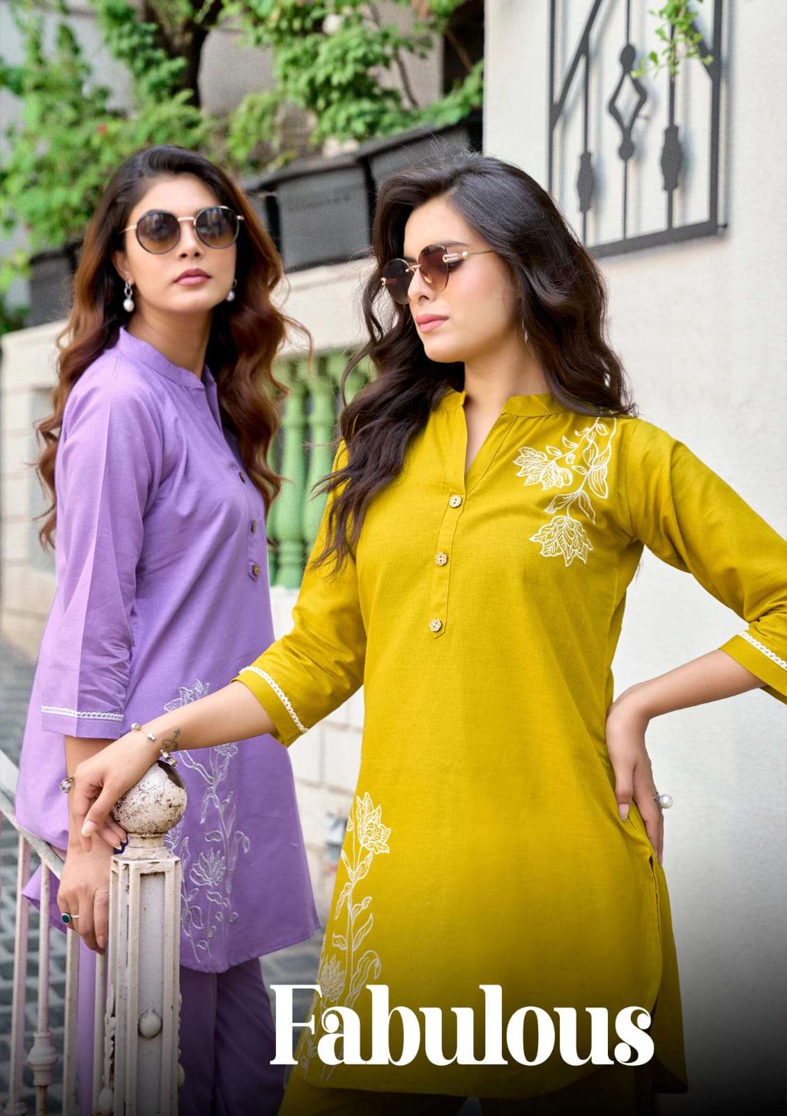 Fabulous Premium Cotton Embroidery work and Pant Pocket Fancy Cord Set Collection Online