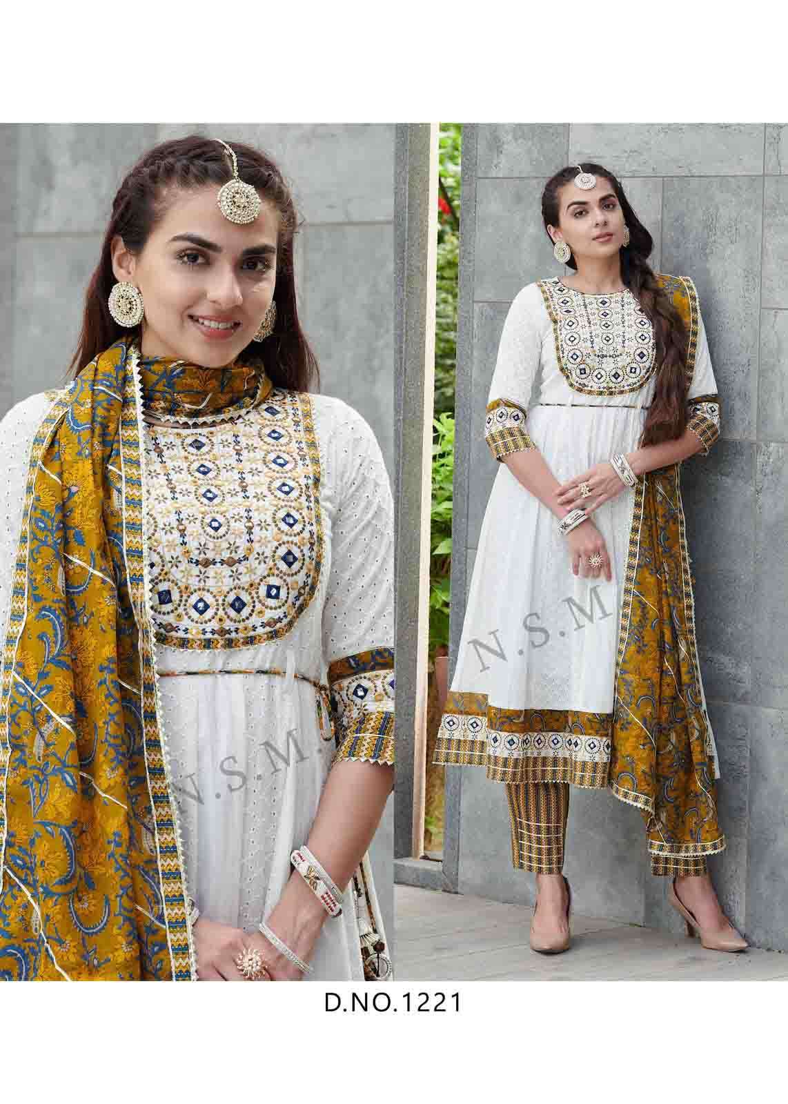 Kumb Winget  HEAVY COTTON SHIFFLI  STICH SUIT 