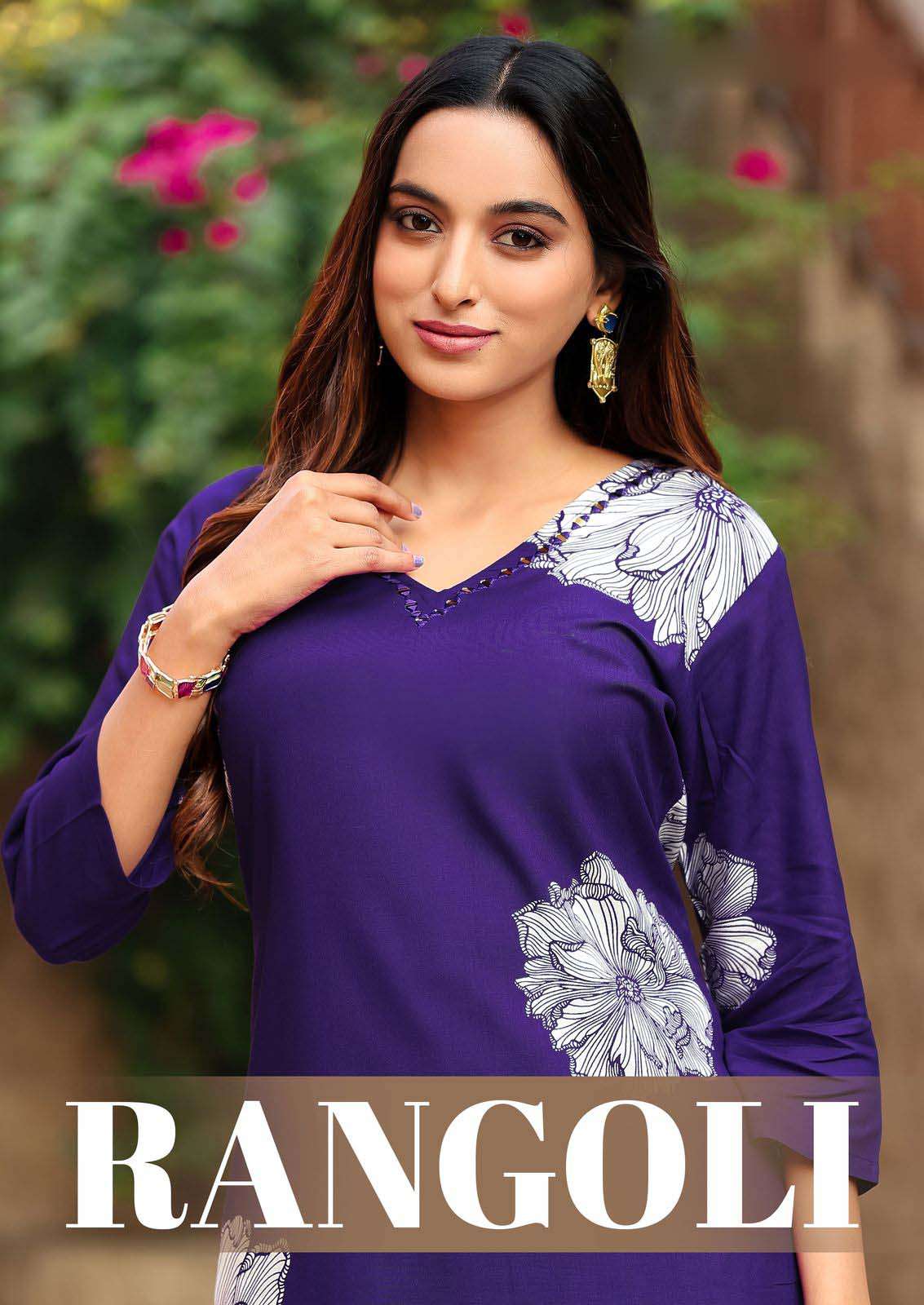 Kadlee Rangoli Cord Set Best Price at Krisha Creation Surat