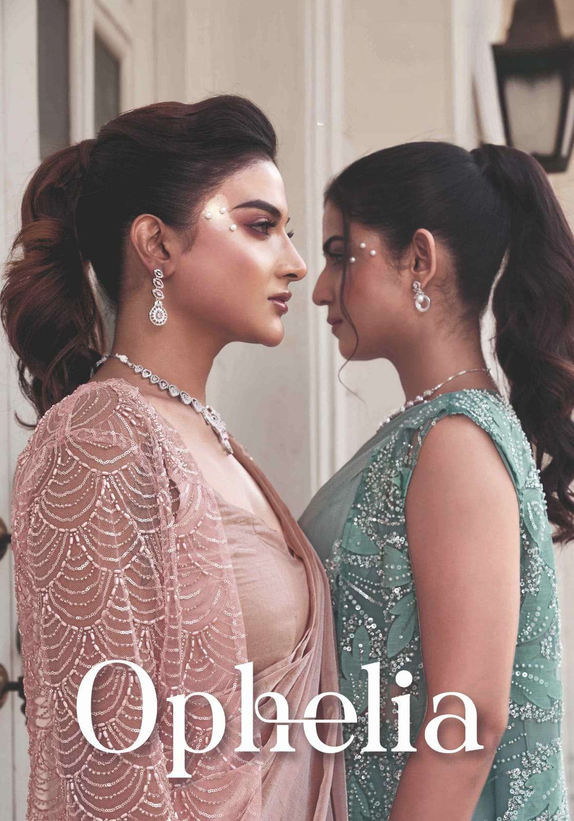 Ophelia 25200 Ready to wear fancy party wear sarees 