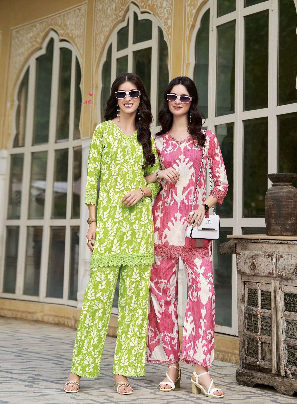 Radhika Ice Look vol 2 Heavy Cotton Print Fancy Cord Sets Collection Online