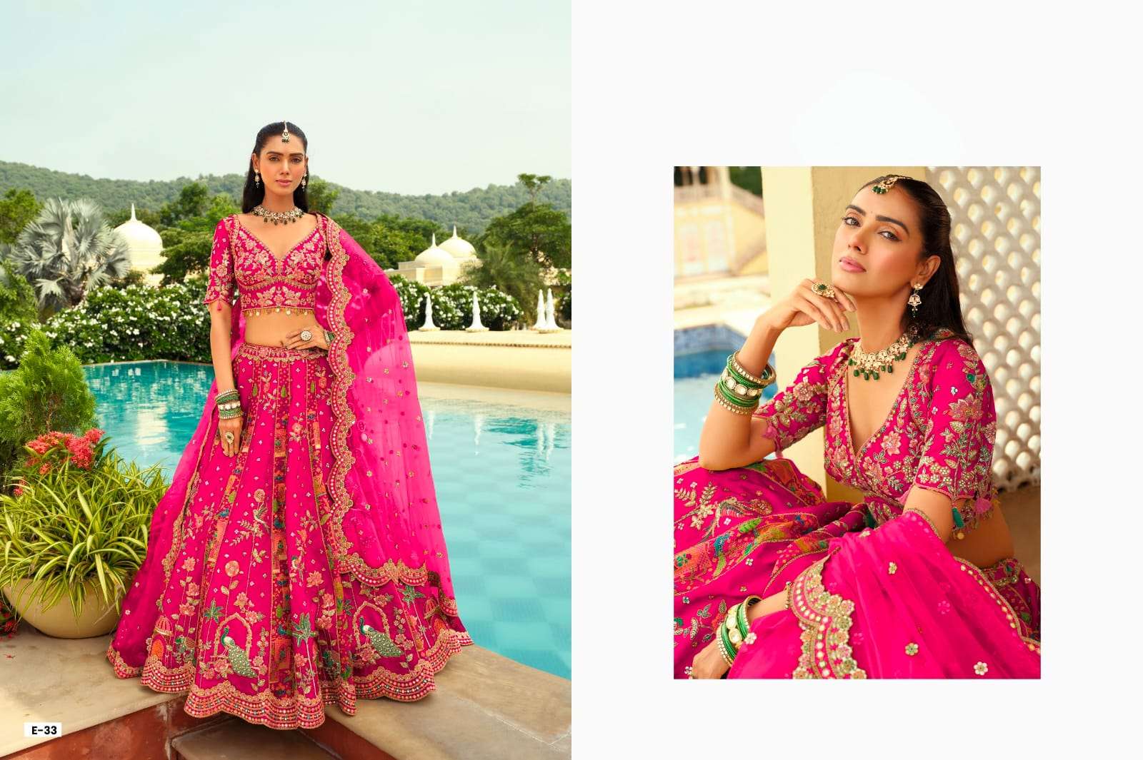 Anaara Readymade Bridal Silk Lehenga Choli Collection Online at krisha creation