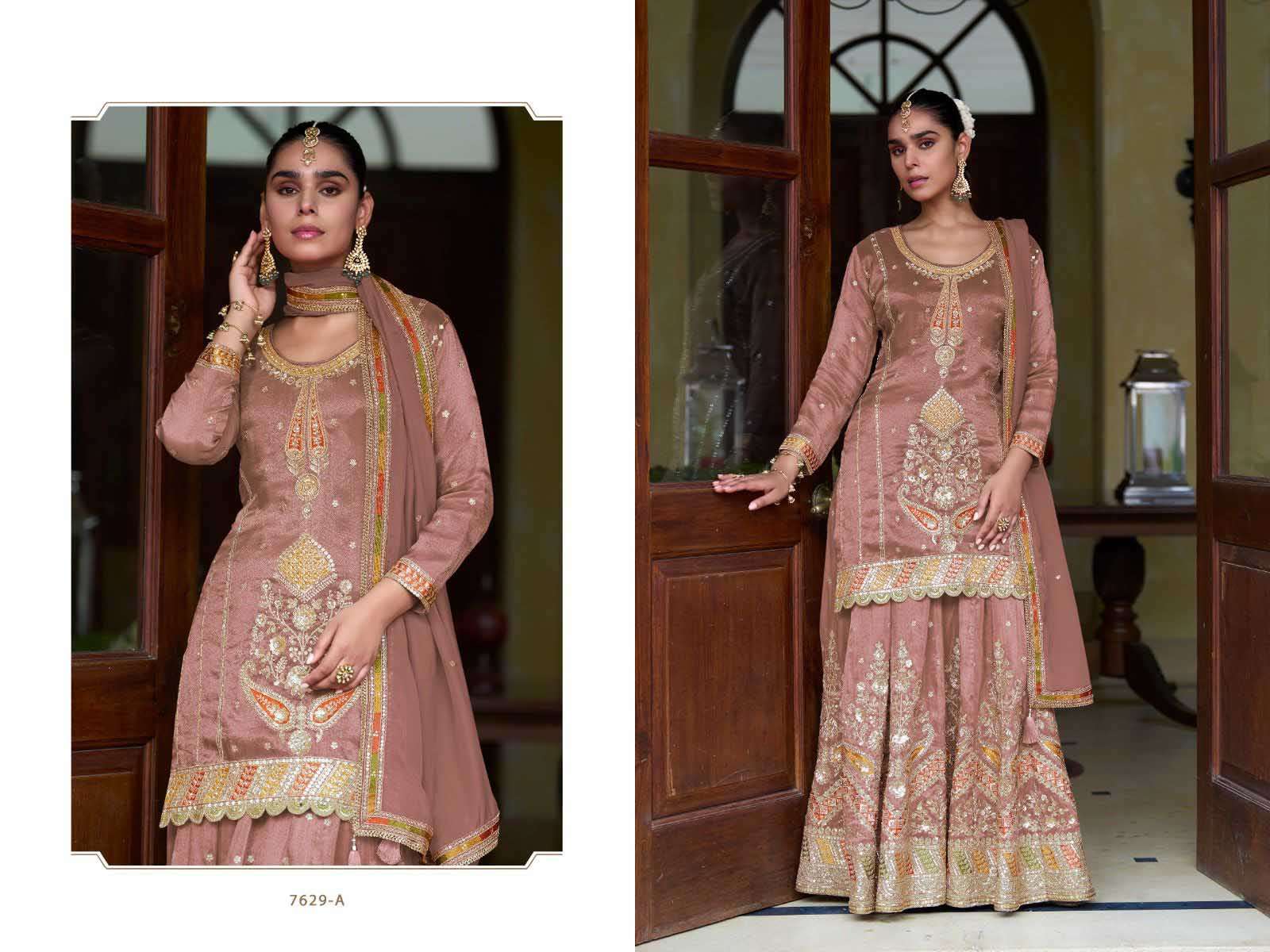 Gulkayra Designer Taiyba vol 2 Simer Silk Designer Embroidered and Handwork Suit