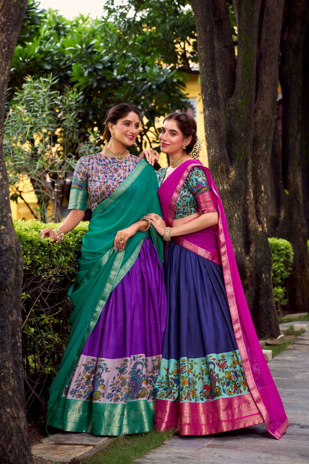 Krishika Aastha Silk Readymade Lehenga Choli Collection Online