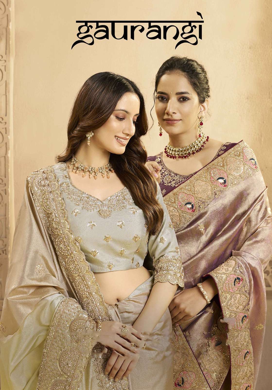 Gaurangi Wedding Sarees Luxury Bridal Sarees at Krisha Creation