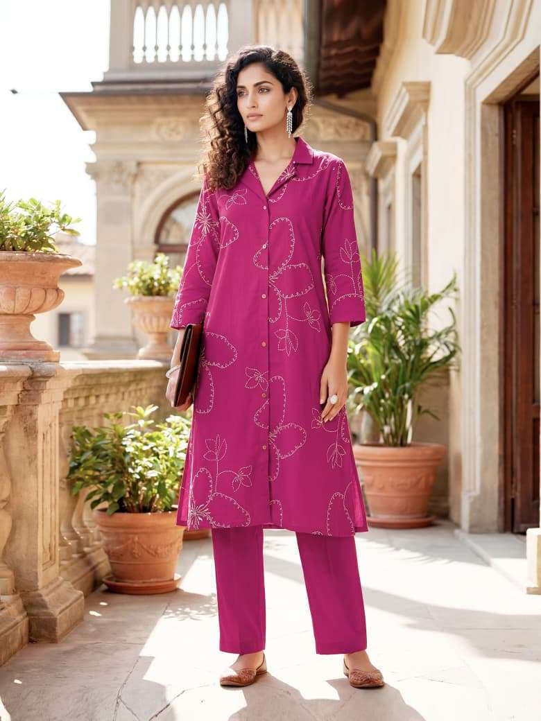 ossm rose vol 3 by krisha creation A line Kurti with Pant Collection