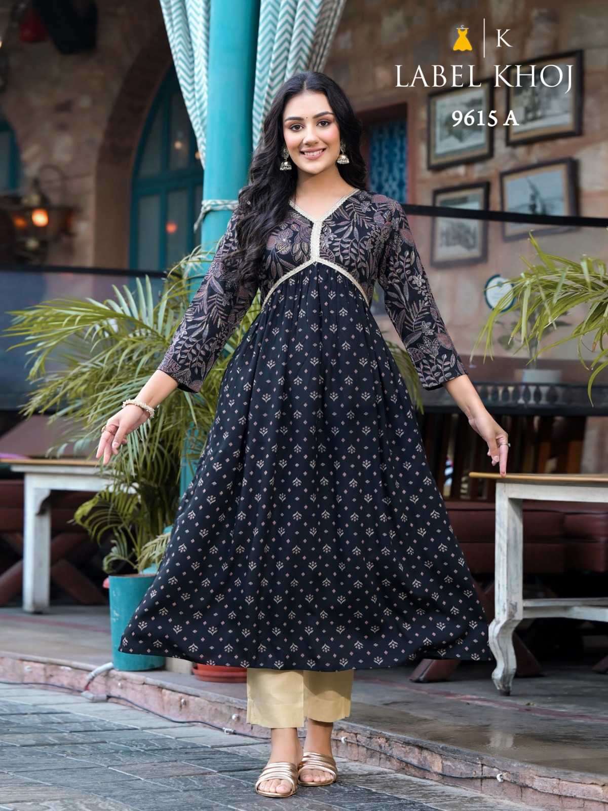 Designer pure cotton Kurtis with both side pocket at Rs.625/Piece in surat  offer by geet gauri fashion