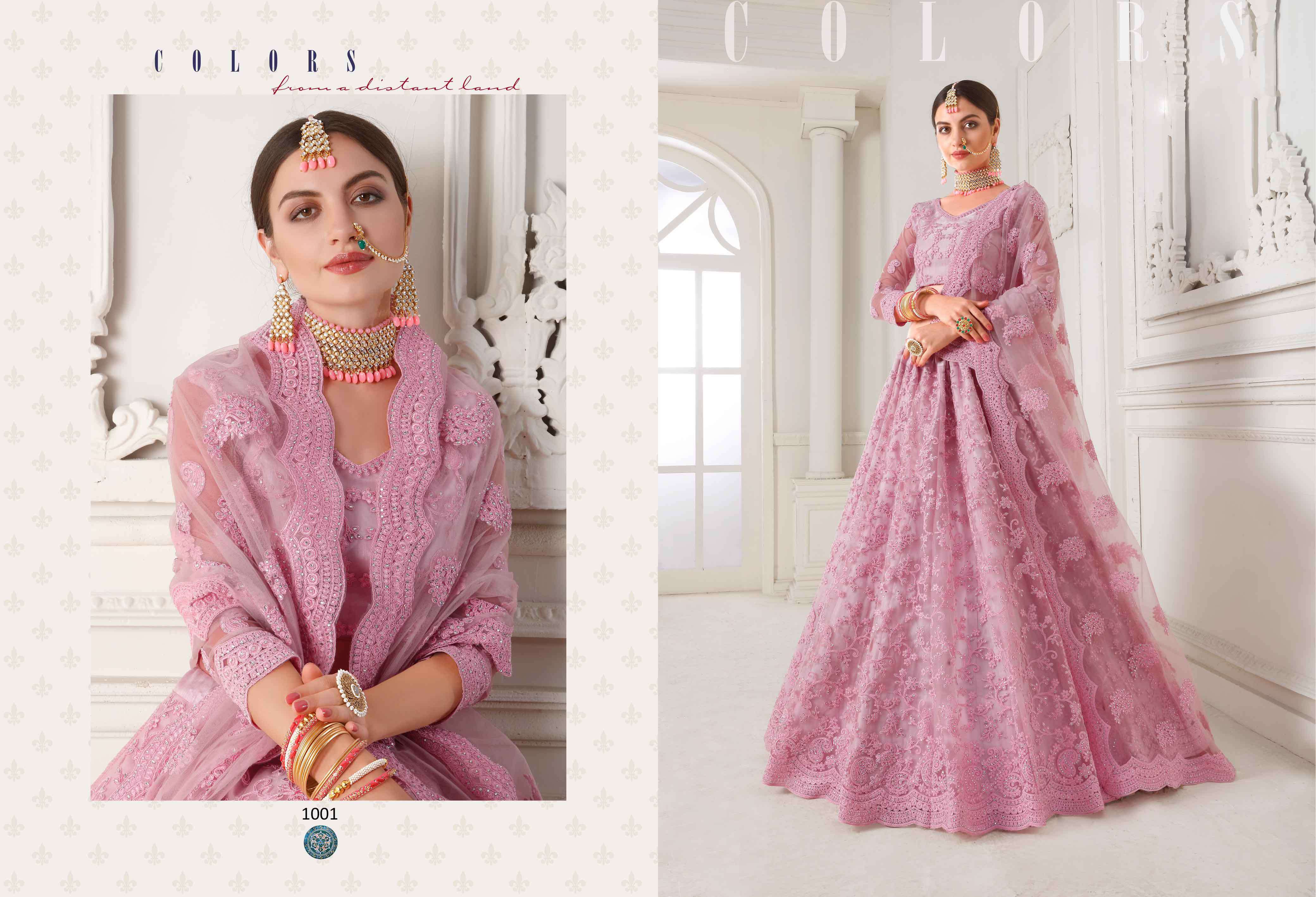 alizeh bridal heritage 1001 hit design colours bridal lehenga choli