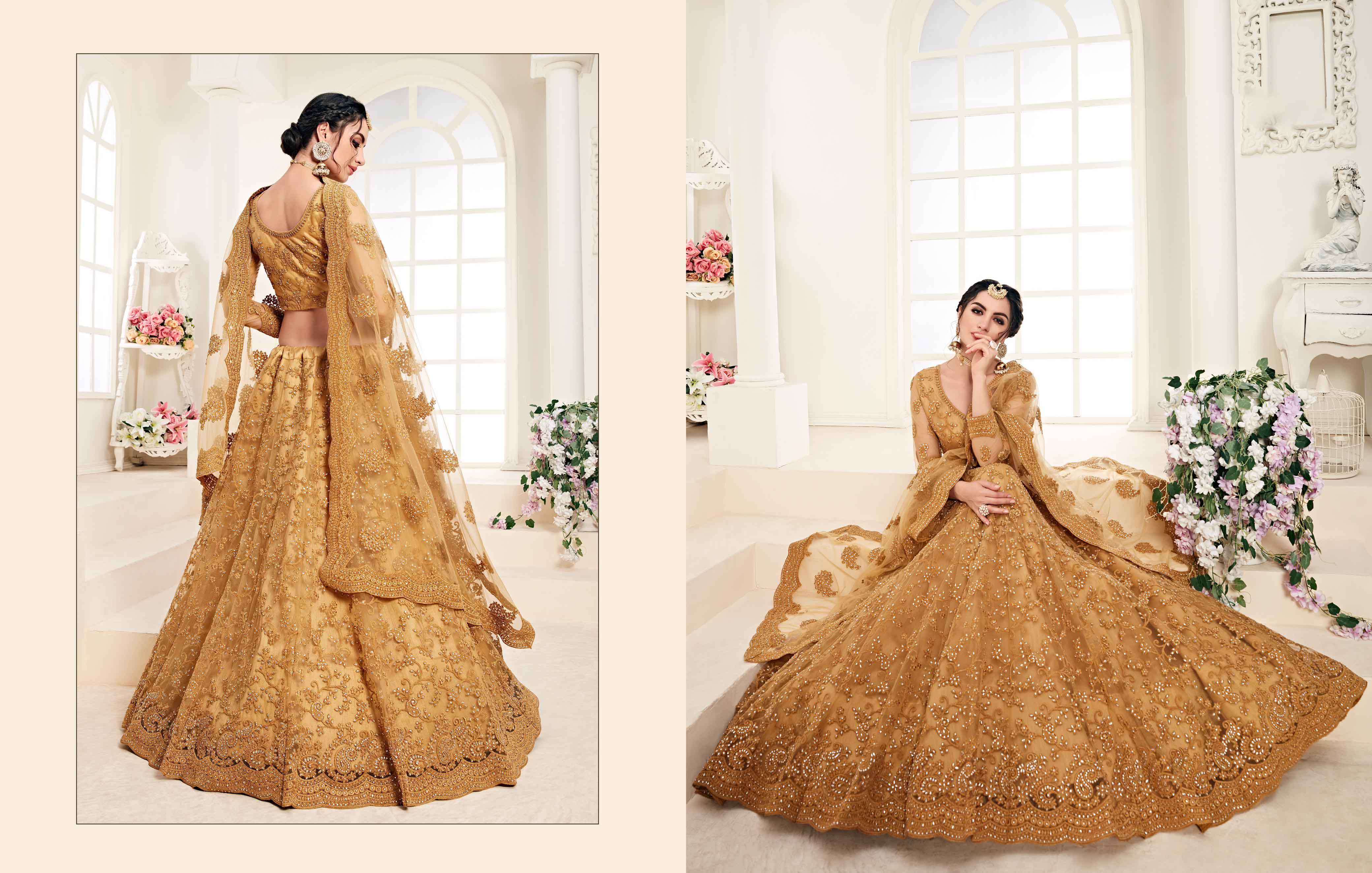 alizeh bridal heritage 1001 hit design colours bridal lehenga choli