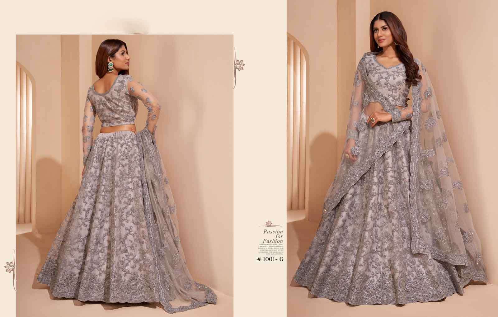 alizeh bridal heritage 1001 hit design colours bridal lehenga choli