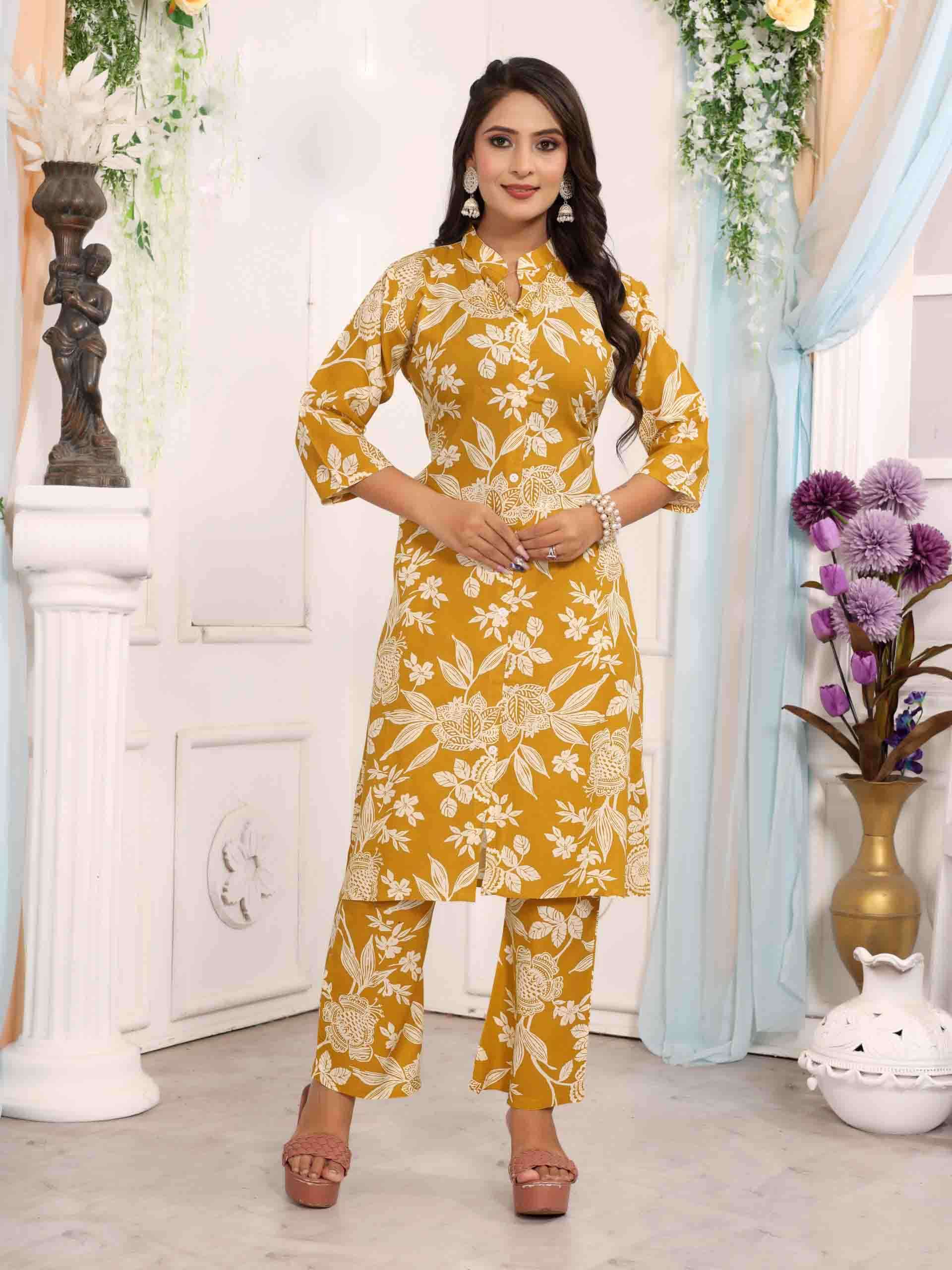 Dulhari vol 7 14kg rayon print Cord Sets Collection Online