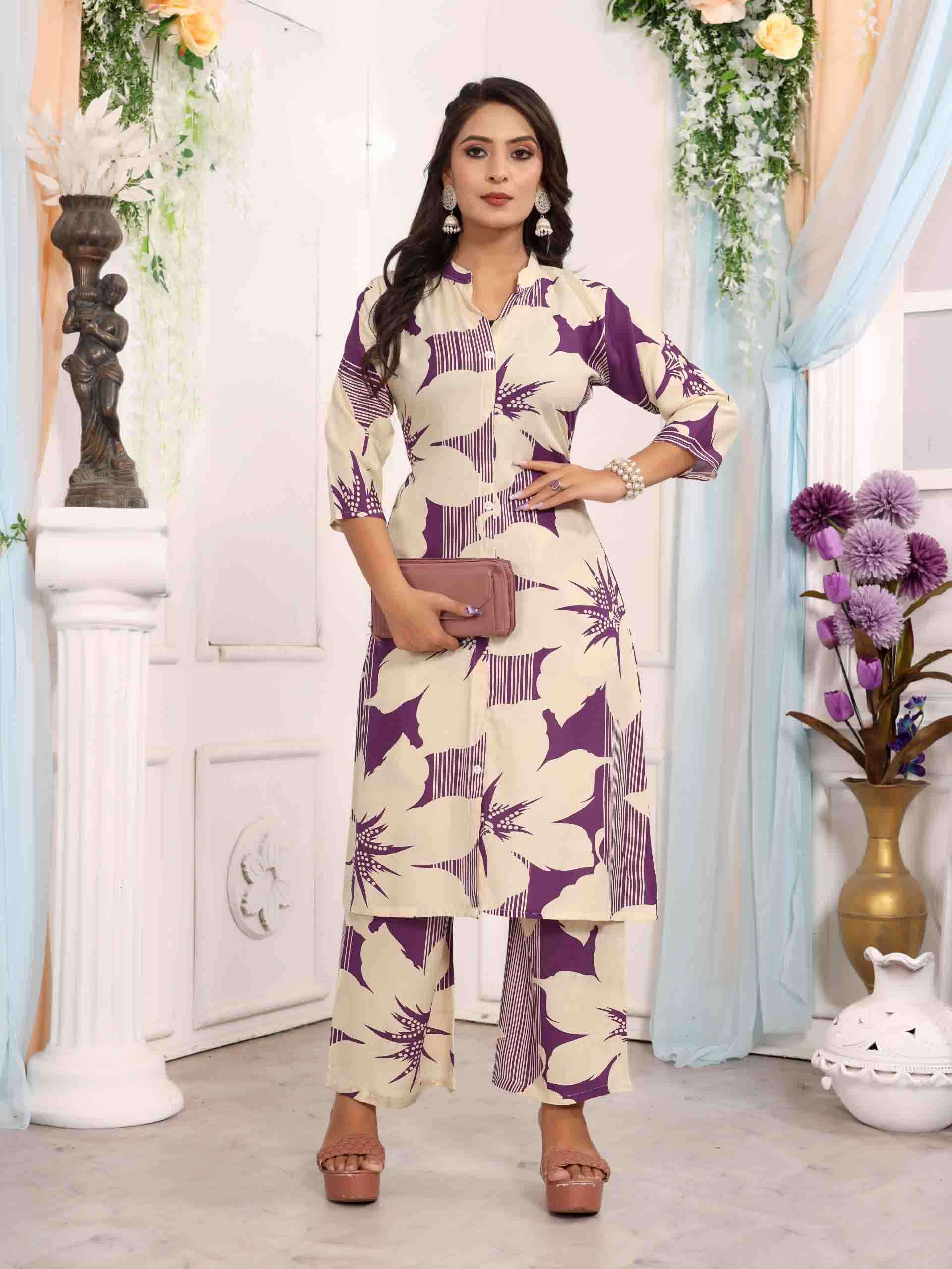Dulhari vol 7 14kg rayon print Cord Sets Collection Online